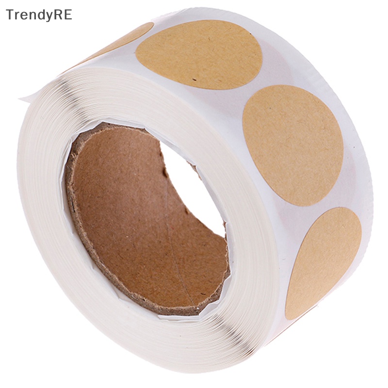 Set 500 Nhãn Dán Tròn Trang Trí Thủ Công