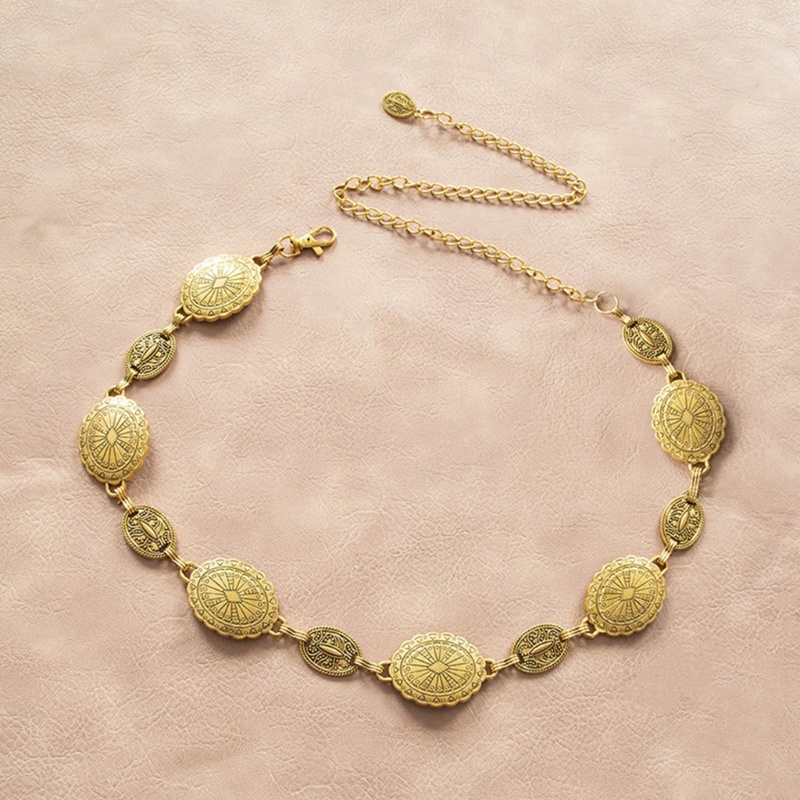 Thắt Lưng Dây Xích Phong Cách Phương Tây Cho Nữ