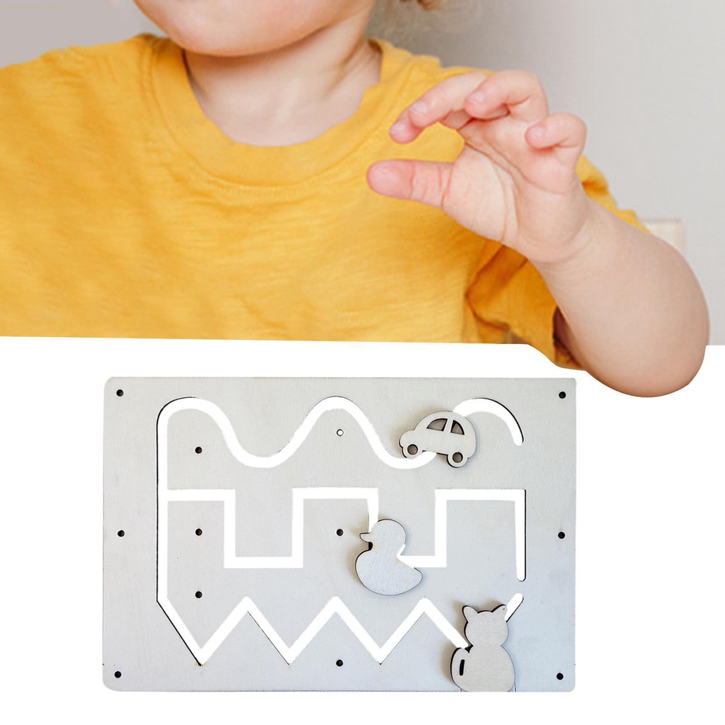 Bảng Chơi Trò Chơi Montessori Tự Làm Cho Bé Trai