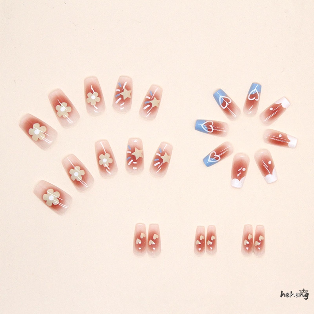 Móng Tay Giả Hình Vuông Có Thể Tháo Rời