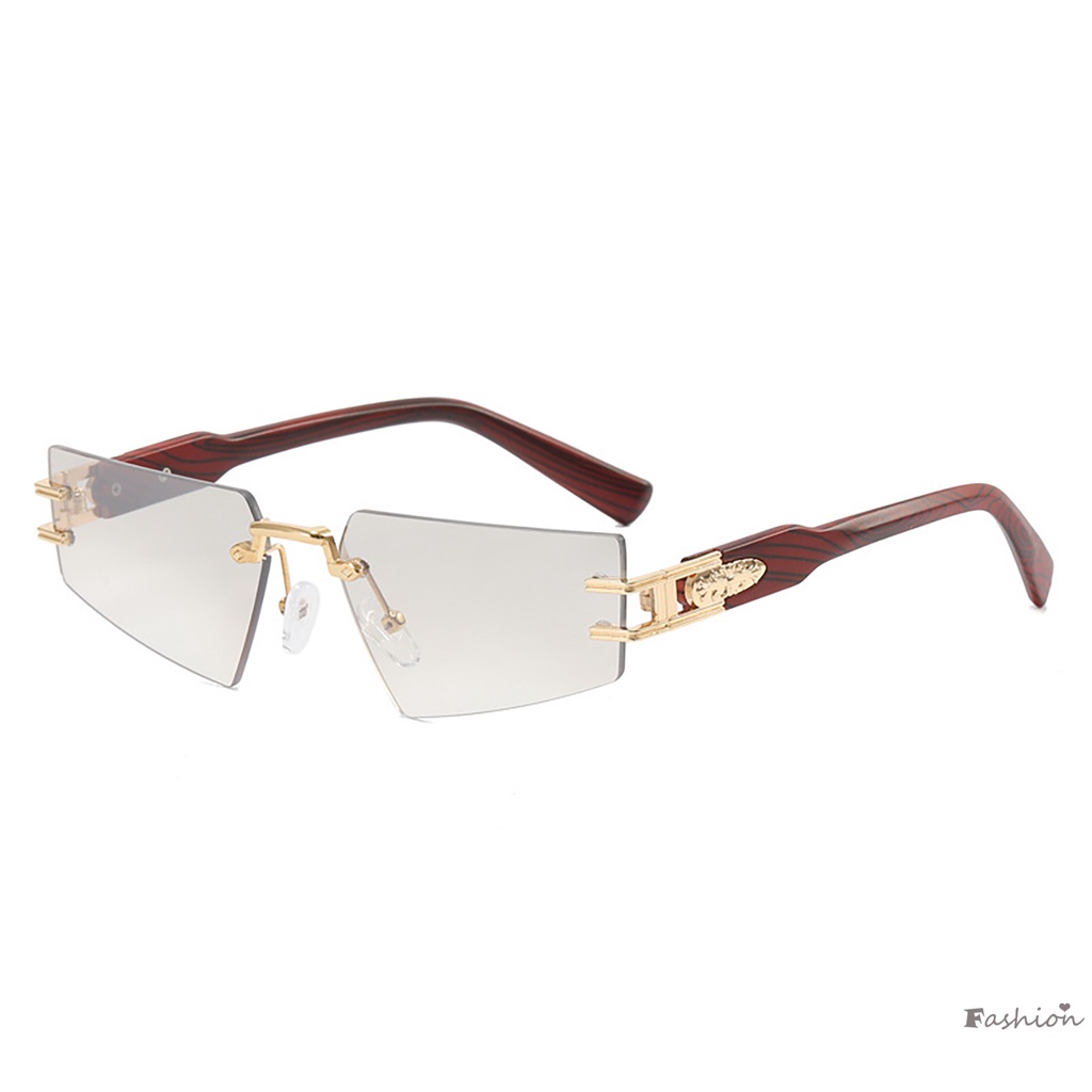 Kính Mát Thể Thao Không Viền HD Thoải Mái Phù Hợp Với Mọi Phong Cách Retro