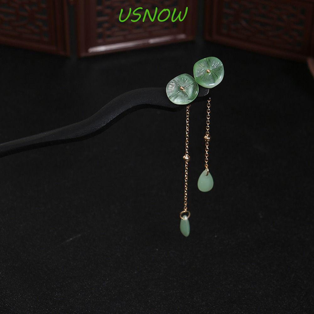 Trâm Cài Tóc Bằng Gỗ Bện Phong Cách Trung Hoa Cổ Điển Thanh Lịch