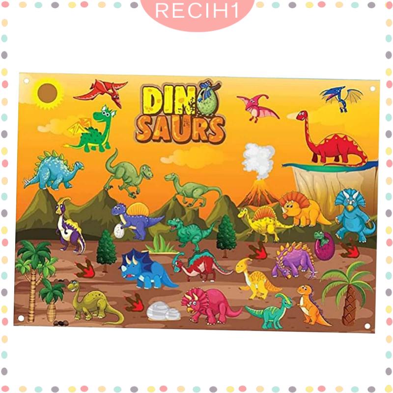 Bảng Nỉ Treo Tường Hình Động Vật Hỗ Trợ Dạy Học DIY Cho Bé