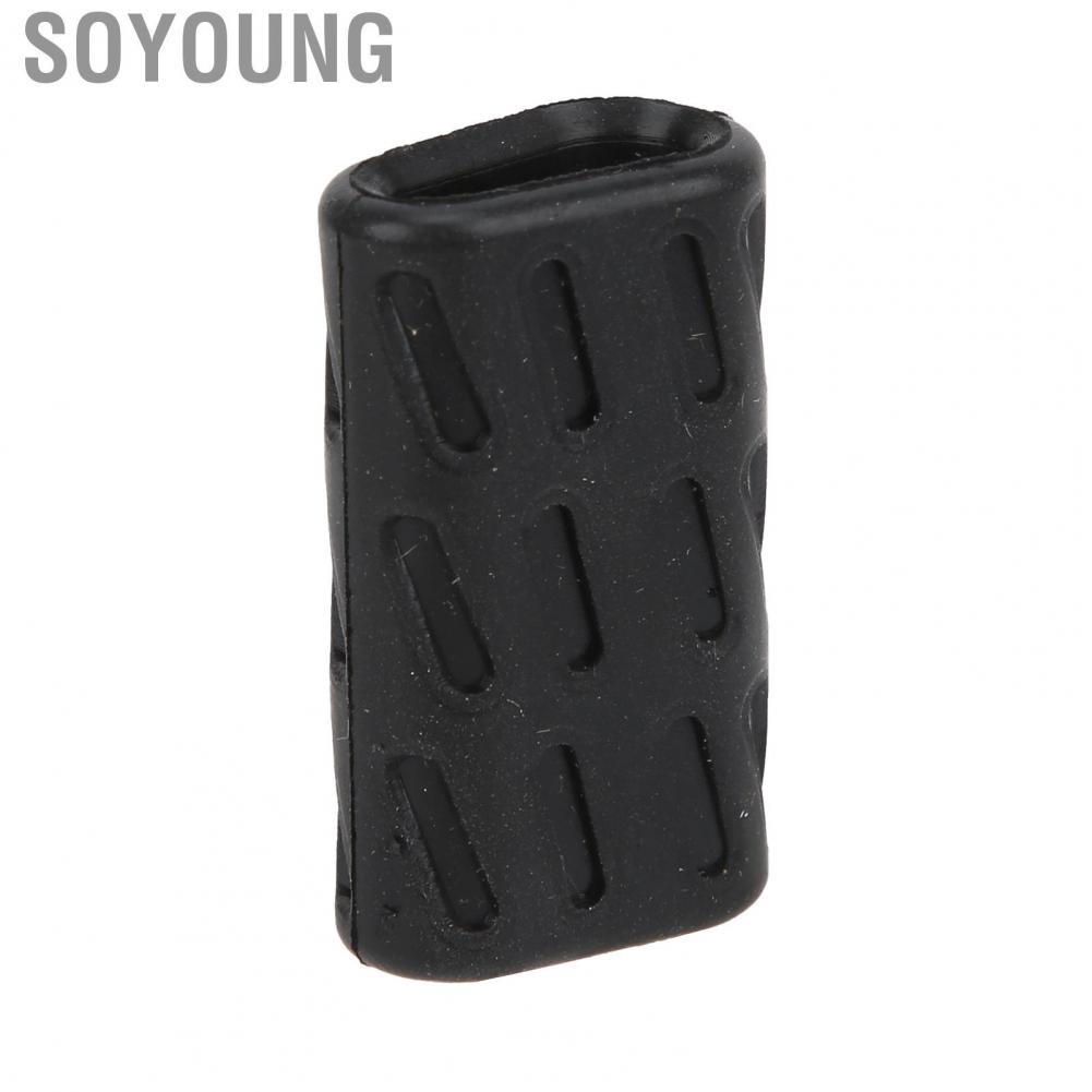 Soyoung Foot Shift Lever Cover Silica Gel Harmless Peg  Aging Black for Motorcycle Replacement Multistrada 1200 DVT