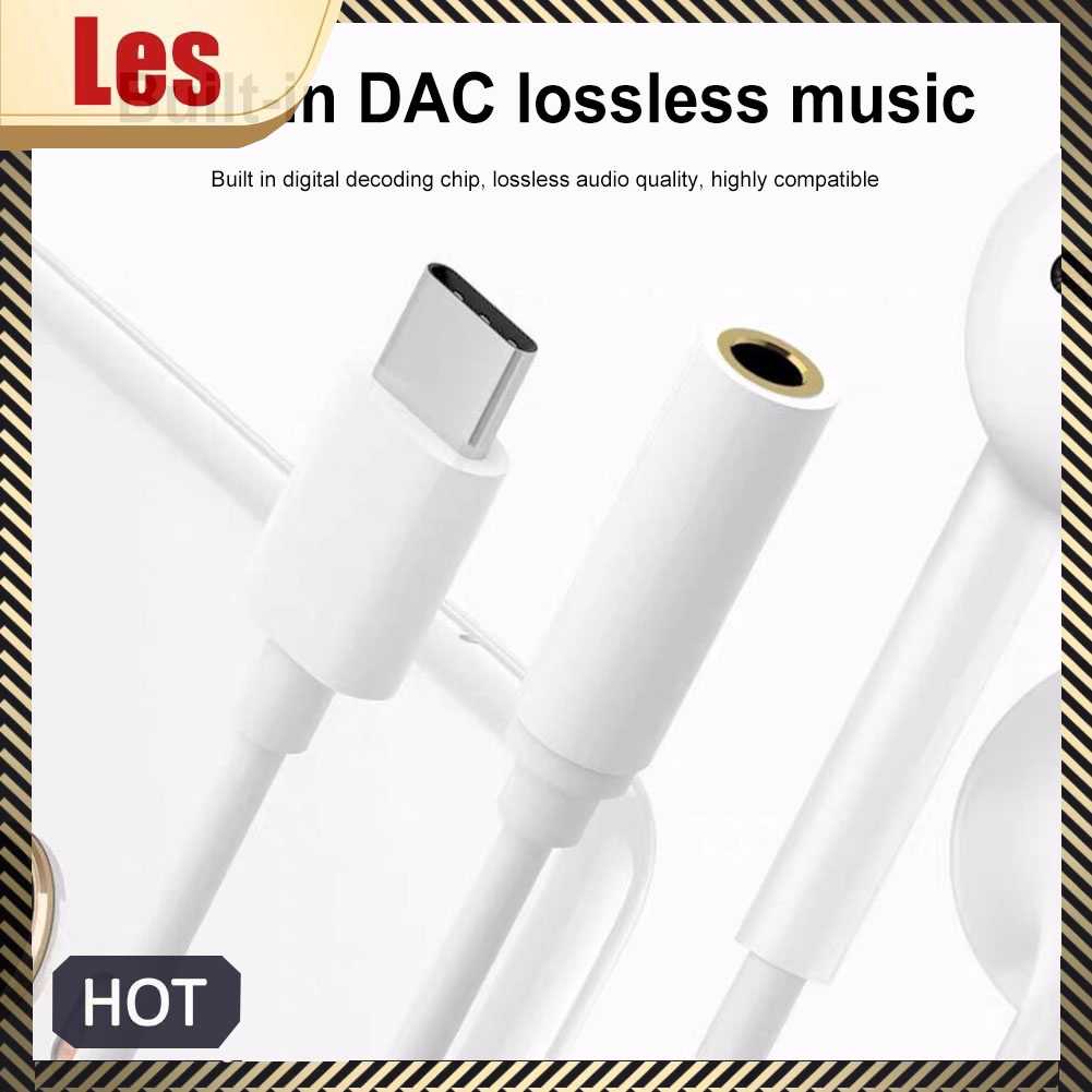 Cáp ChuyểN ĐổI 3.5mm Sang Type-C 10cm Sang 3.5mm Cho ĐiệN ThoạI