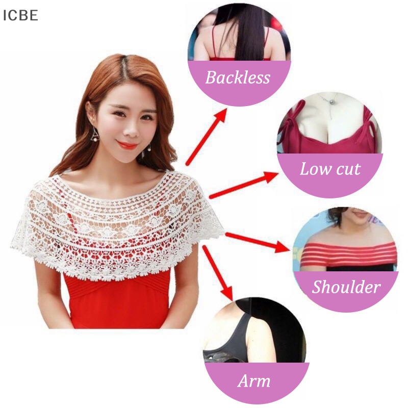 Khăn Choàng Dệt Kim Phối Ren Họa Tiết Hoa Hướng Dương Thời Trang Cho Nữ