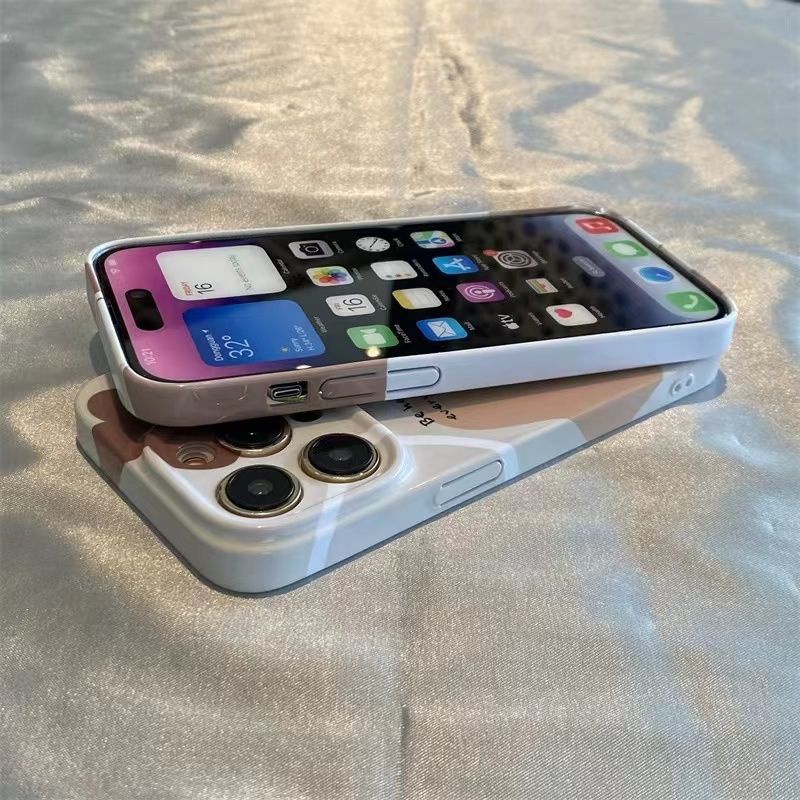 Ốp Điện Thoại Cứng Siêu Mỏng Họa Tiết Hình Học Cho Iphone 12 11 13 14Promax 14pro AP6W