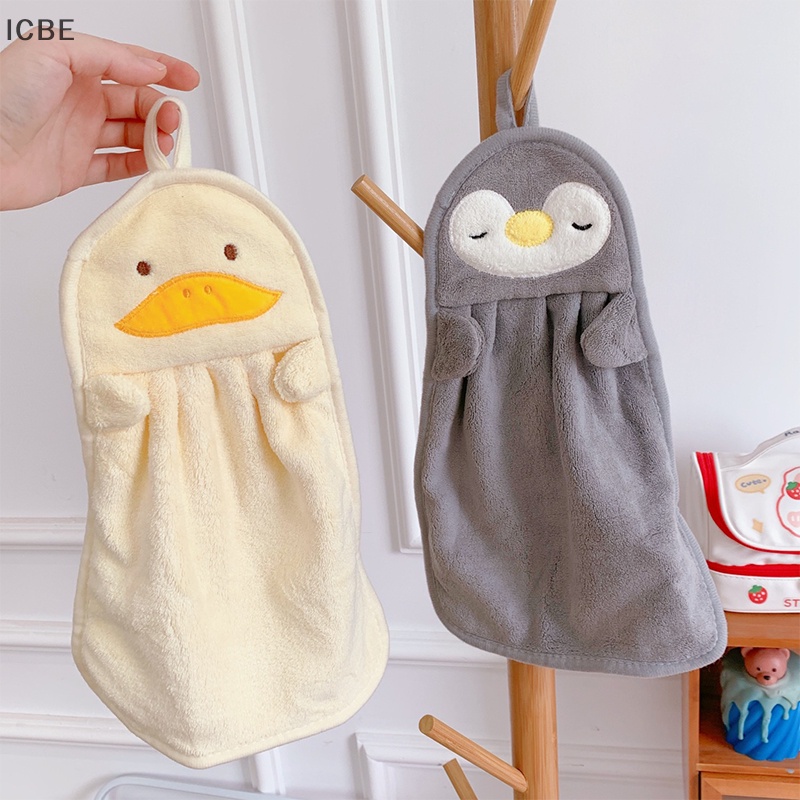 Khăn Lau Chén Dĩa Thấm Hút Tốt In Hình Chim Cánh Cụt Vịt Vịt Chim Cánh Cụt Đáng Yêu Tiện Dụng Cho Nhà Bếp / Phòng Tắm