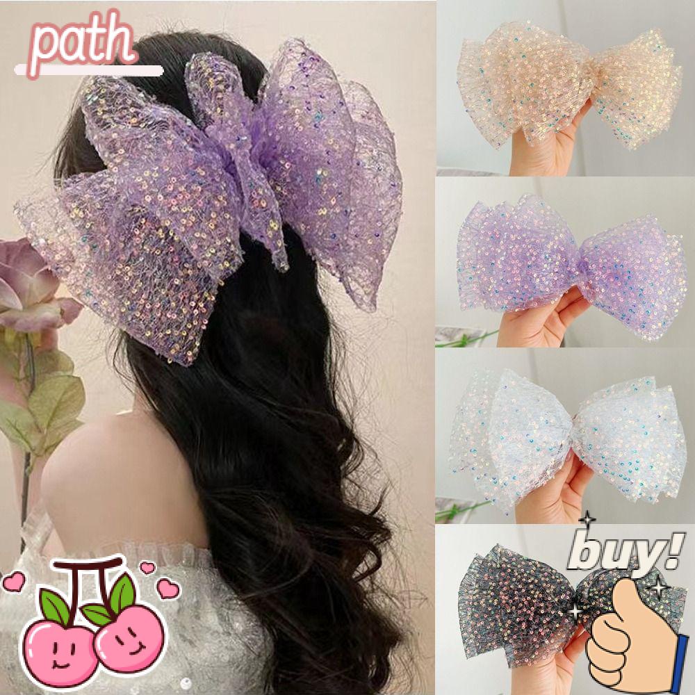 PATH Kẹp TóC PhốI Nơ Dễ Thương ThờI Trang Cho Nữ