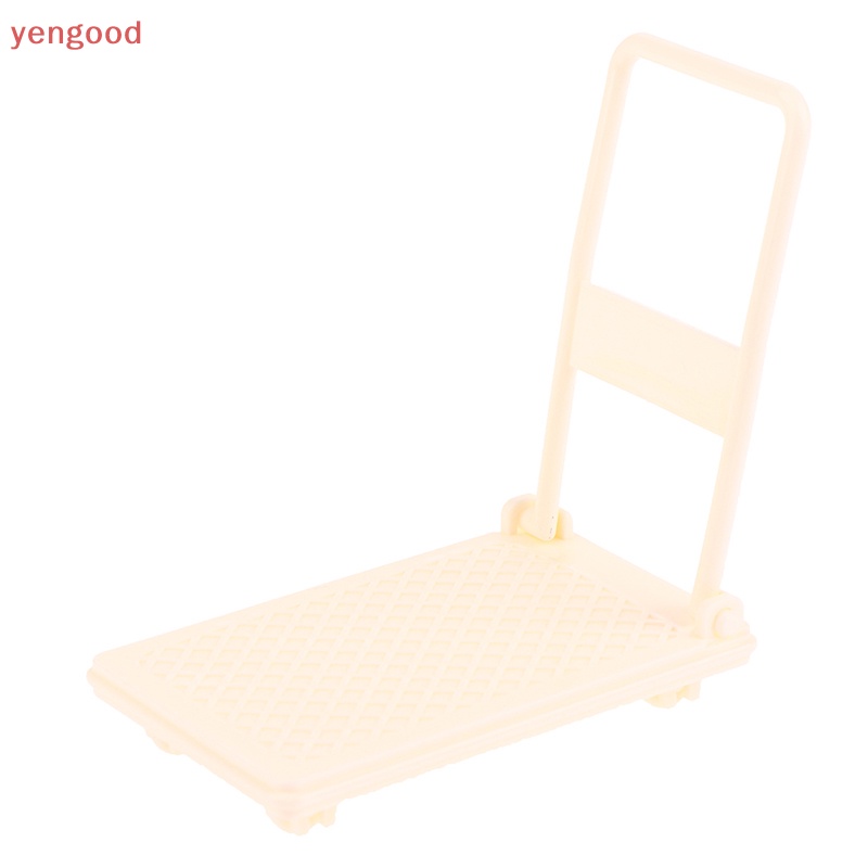 Mô Hình Xe Đẩy Mua Sắm Mini Tỉ Lệ 1 / 12 Chất Lượng Cao