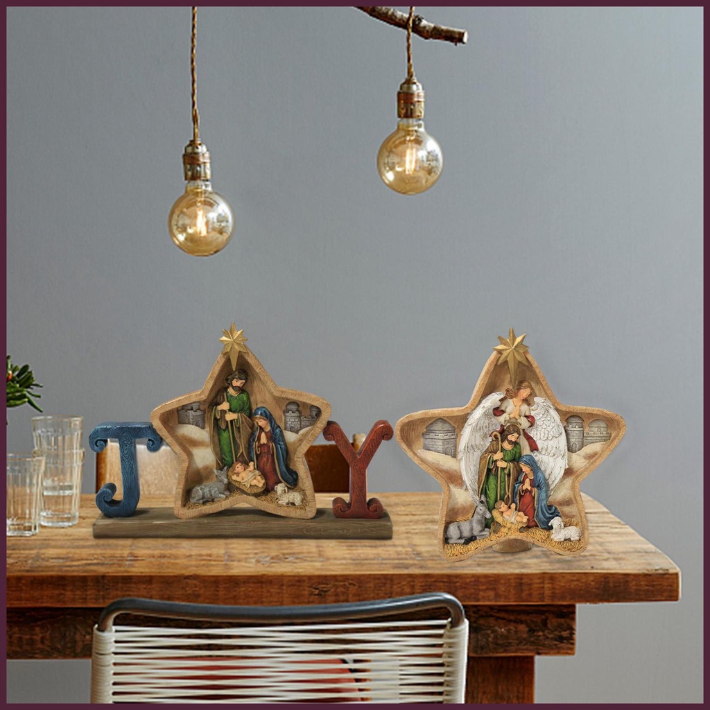 Mô Hình Tượng Resin Resin Khảm Đá Đa Năng Độc Đáo Trang Trí Phong Cảnh