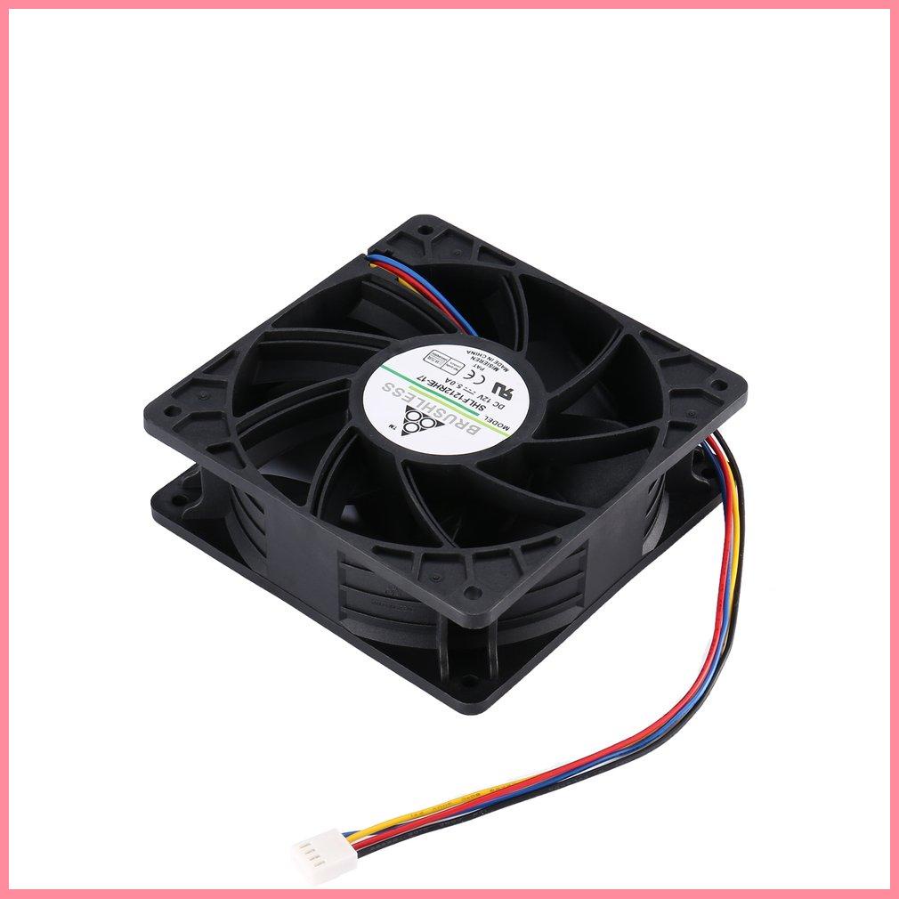 [hot]7500RPM DC12V 5.0A Brushless Miner Cooling Fan For Antminer Bitmain S7 S9