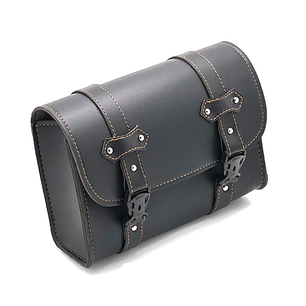 Túi Da PU Đựng Đồ Gắn Yên Xe Mô Tô Harley Sportster XL883 XL1200 Honda CMX300 CMX500 CMX 500