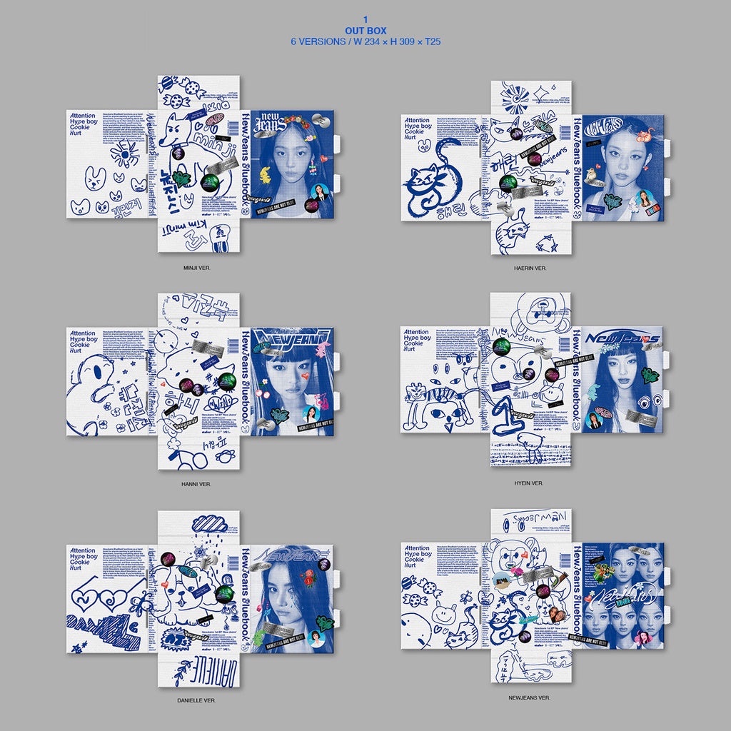 NewJeans - 1st EP  BLUEBOOK Ver.