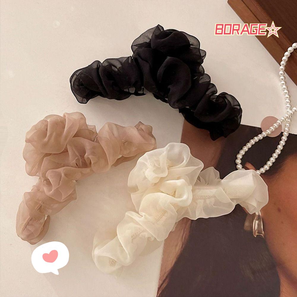 Kẹp Tóc Phối Lưới Thời Trang Cho Nữ