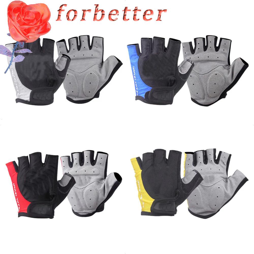 Găng Tay Nửa Ngón Chống Trượt Thoáng Khí Để Đạp Xe
