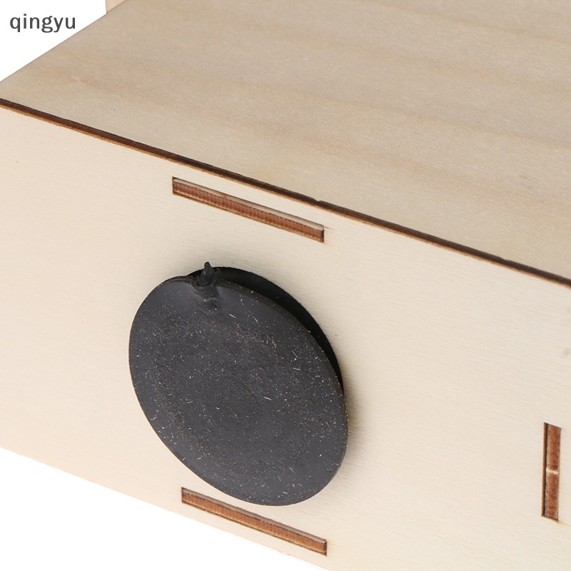 Qingyu Hộp Gỗ Đựng Tiền Xu Tiết Kiệm DIY Dành Cho Trẻ Em