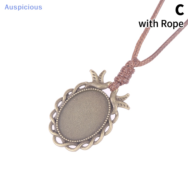 Khay Hình Oval Rỗng 18 * 25mm Dùng Làm Mặt Dây Chuyền DIY