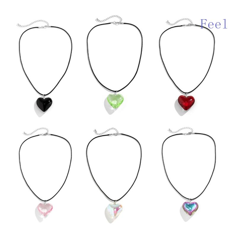 Vòng cổ Mặt Trái Tim Đơn Giản Phong Cách Âu Mỹ