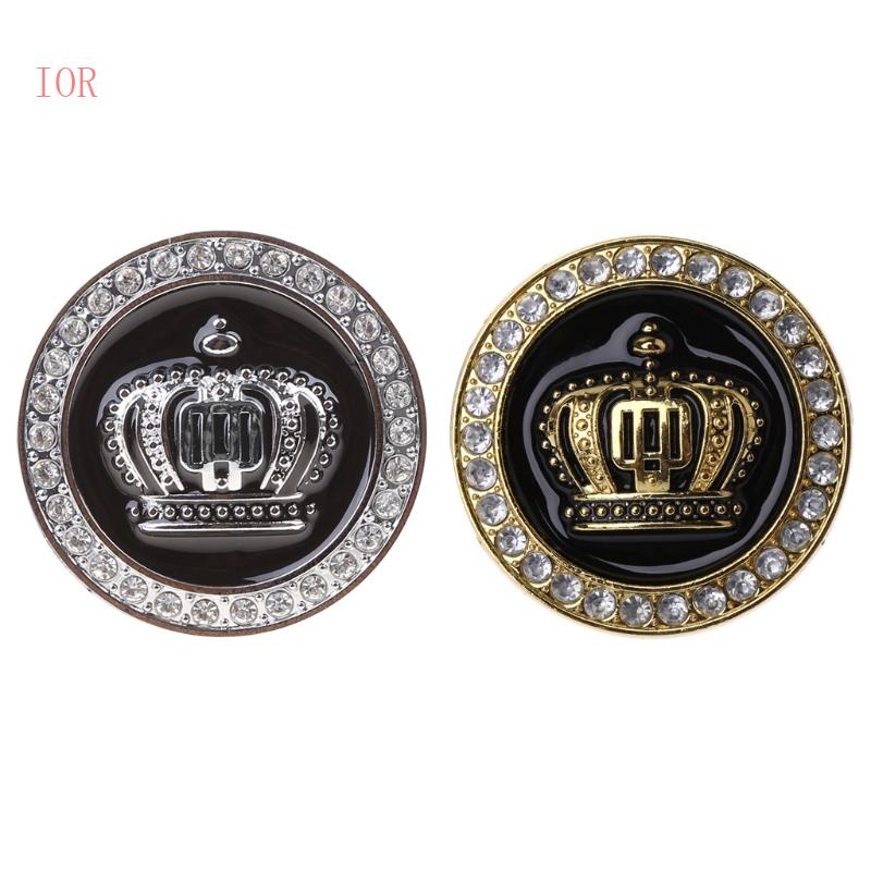 Miếng Dán Trang Trí Xe Hơi Hình Vương Miện Kim Cương 3D