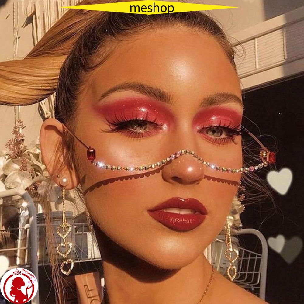 Kính Mát Nhiều Màu Sắc Thời Trang Cho Nữ|Phụ Kiện Trang Sức Mặt Độc Đáo Sáng Tạo