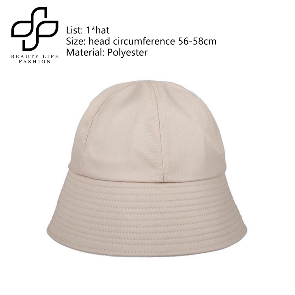 Nón Tai Bèo Chống Nắng Màu Trơn Gấp Gọn Được Beautylife Thời Trang Ngoài Trời