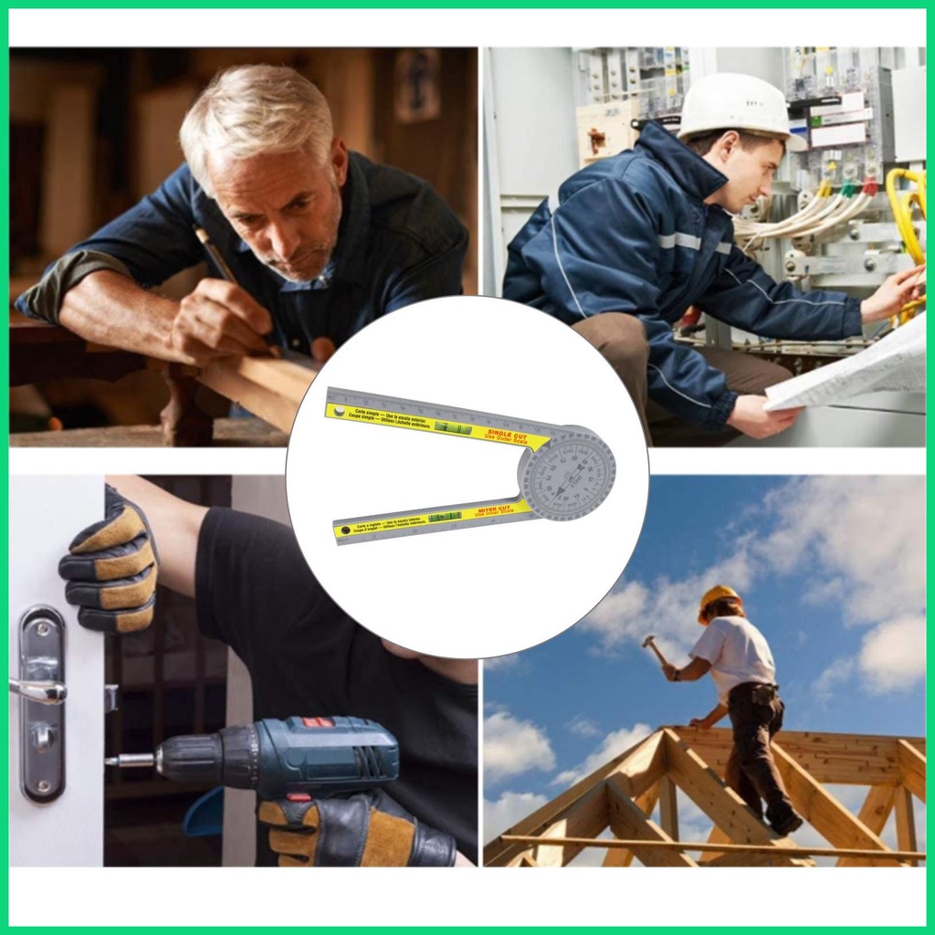 Thước Đo Góc 7 Inch Chuyên Dụng Cho Chế Biến Gỗ