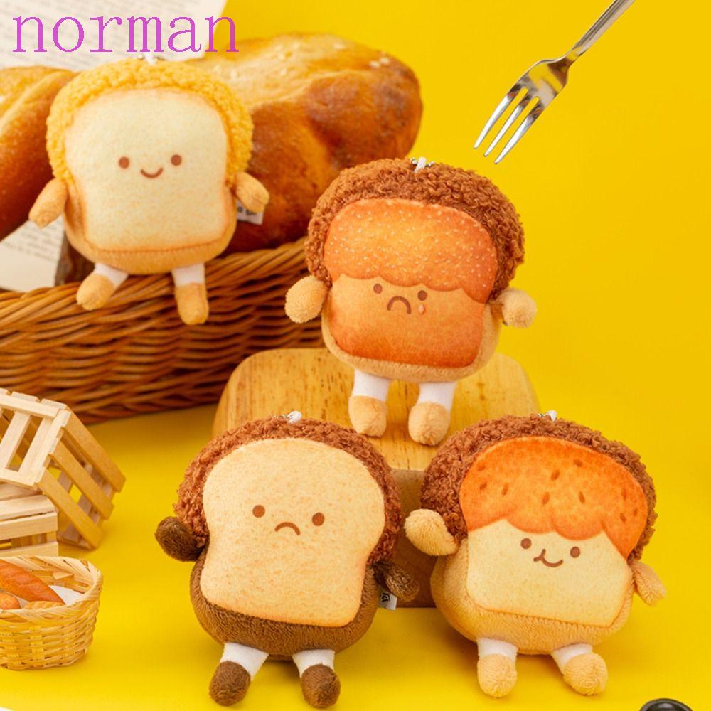 Móc Khóa Hình Bánh Mì NORMAN Dễ Thương Charms