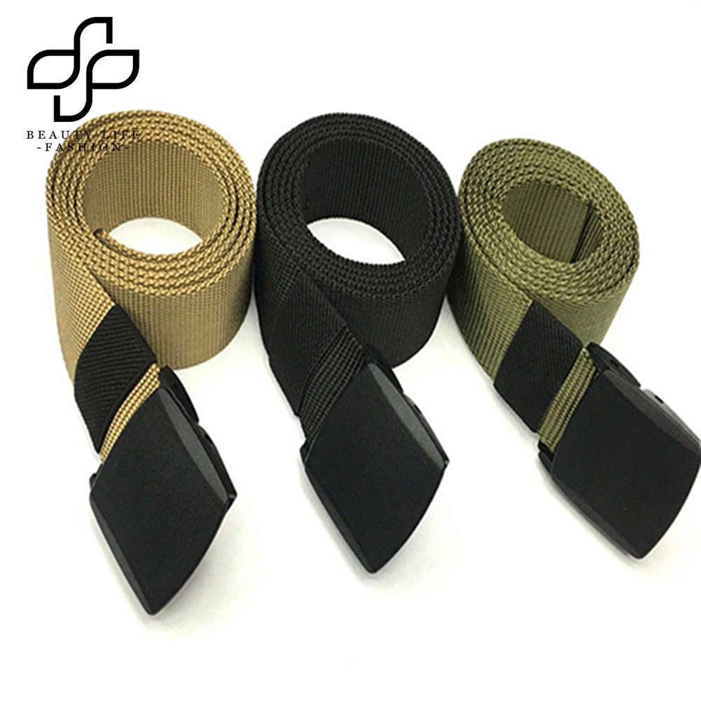 Thắt Lưng Nylon Có Khóa Nhanh Khô Thời Trang Cho Nam