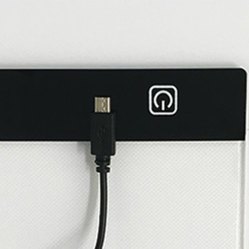 Led Digital Tablet Light Box Touch Control Dimmable Drawing Tracing Animation Copy Board Table Pad Panel Plate [Q/2]