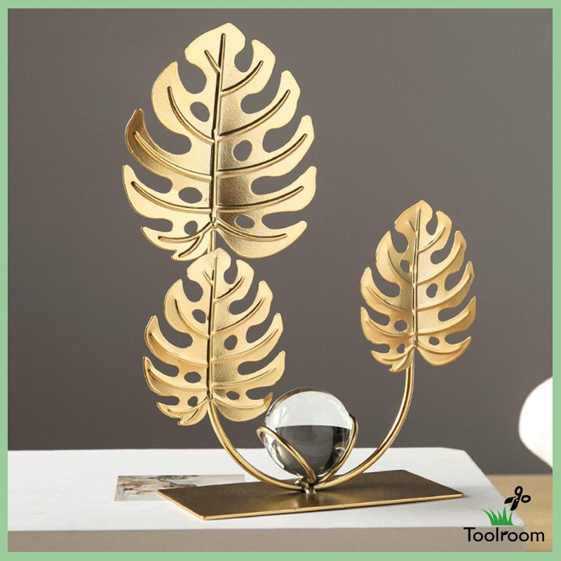 Mô Hình Chiếc Lá Bằng Kim Loại Dùng Trang Trí Nhà Cửa Phong Cách Hiện Đại
