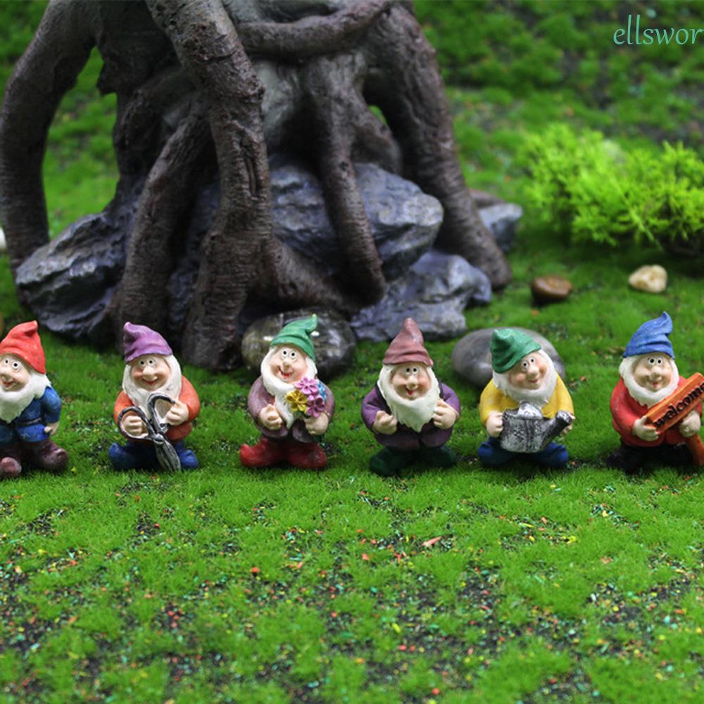 Đồ trang trí Tiểu Cảnh Elves Pixie Mini Bằng Nhựa Resin Thủ Công Trang Trí Sân Vườn