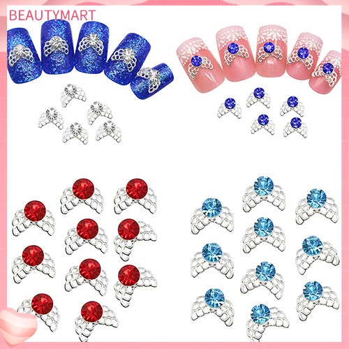 Set 10 Hạt Đá 3D Đính Móng Nghệ Thuật DIY