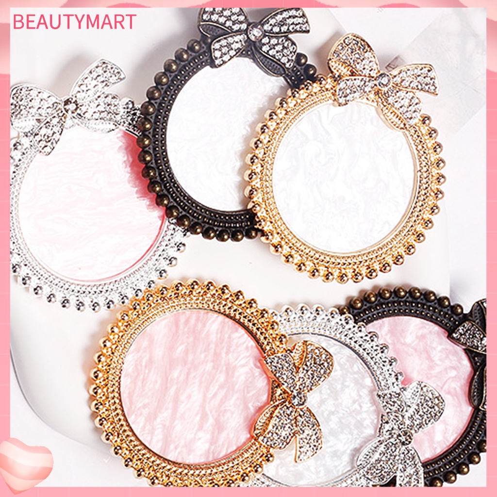 Khay Đứng Trưng Bày Lọ Sơn Móng Tay Hình Nơ Đính Kim Cương Giả Phong Cách Retro