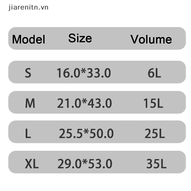 Jiarenitn Túi Ngủ Nén Siêu Nhẹ Chống Thấm Nước Dùng Ngoài Trời vn