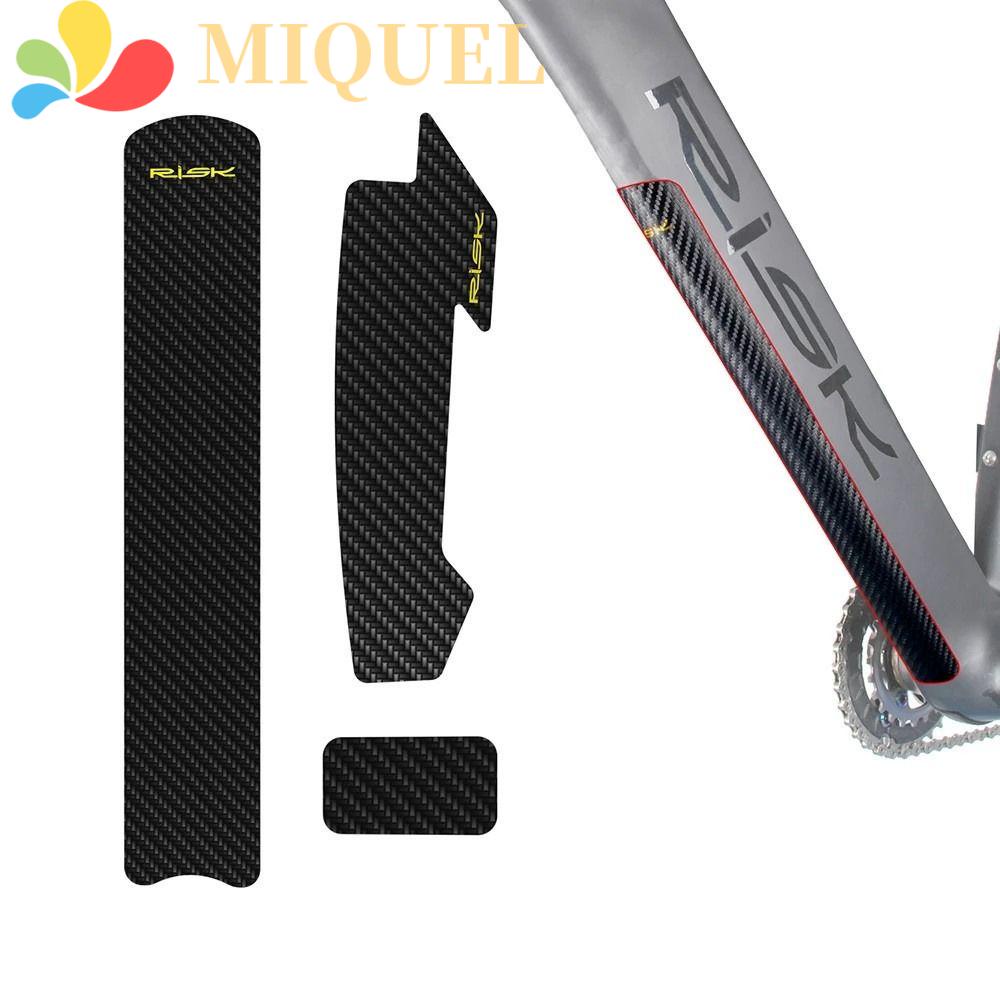 Miếng Dán Bảo Vệ Khung Xe Đạp MTB Chống Thấm Nước Màu Đen