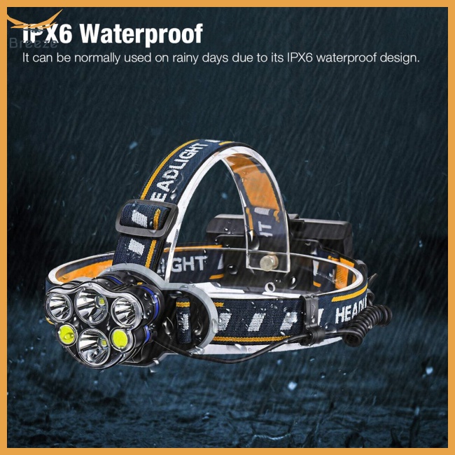 Đèn Pin Cầm Tay Độ Sáng Cao 8 Chế Độ 15000 Lumens Có Thể Sạc Lại