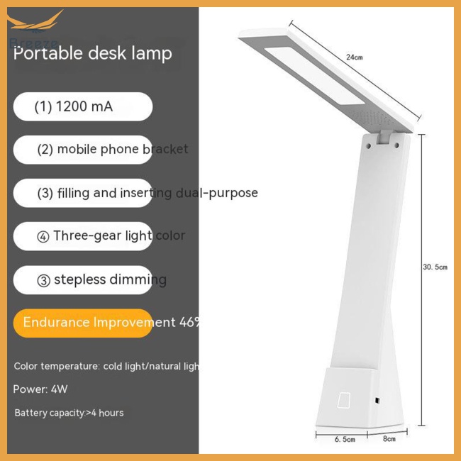 Đèn Led Đọc Sách Bảo Vệ Mắt Có Thể Sạc Lại Tiện Dụng