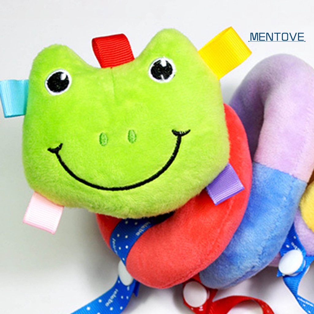 Đồ Chơi Lục Lạc Hình Động Vật Mềm Mại Treo Xe Đẩy Em Bé