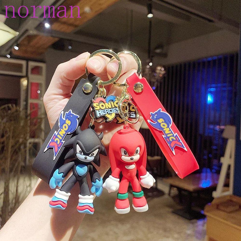 Móc Khóa Hình Búp Bê Hoạt Hình NORMAN Sonic Dễ Thương