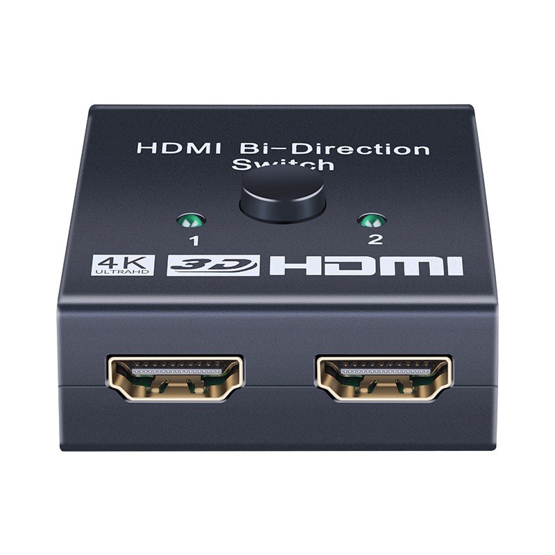 Bộ Chia HDMI 4K / 1080P ,HDMI 2.0 2 Trong 1 Ra 1 Vào 2 Ra HDMI Hỗ Trợ 4K 3D HDR HDCP Cho Xbox PS5 / 4 / 3 HDTV