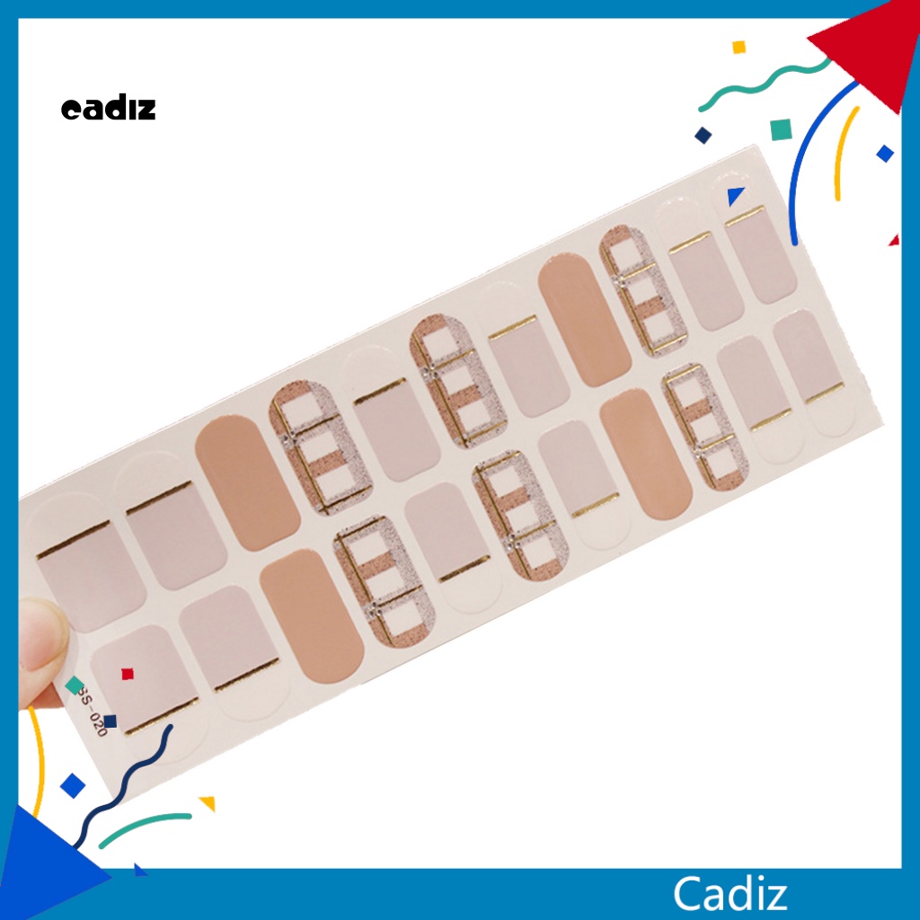 Miếng Dán Trang Trí Móng Tay Tự Dính Chống Nước Tiện Dụng