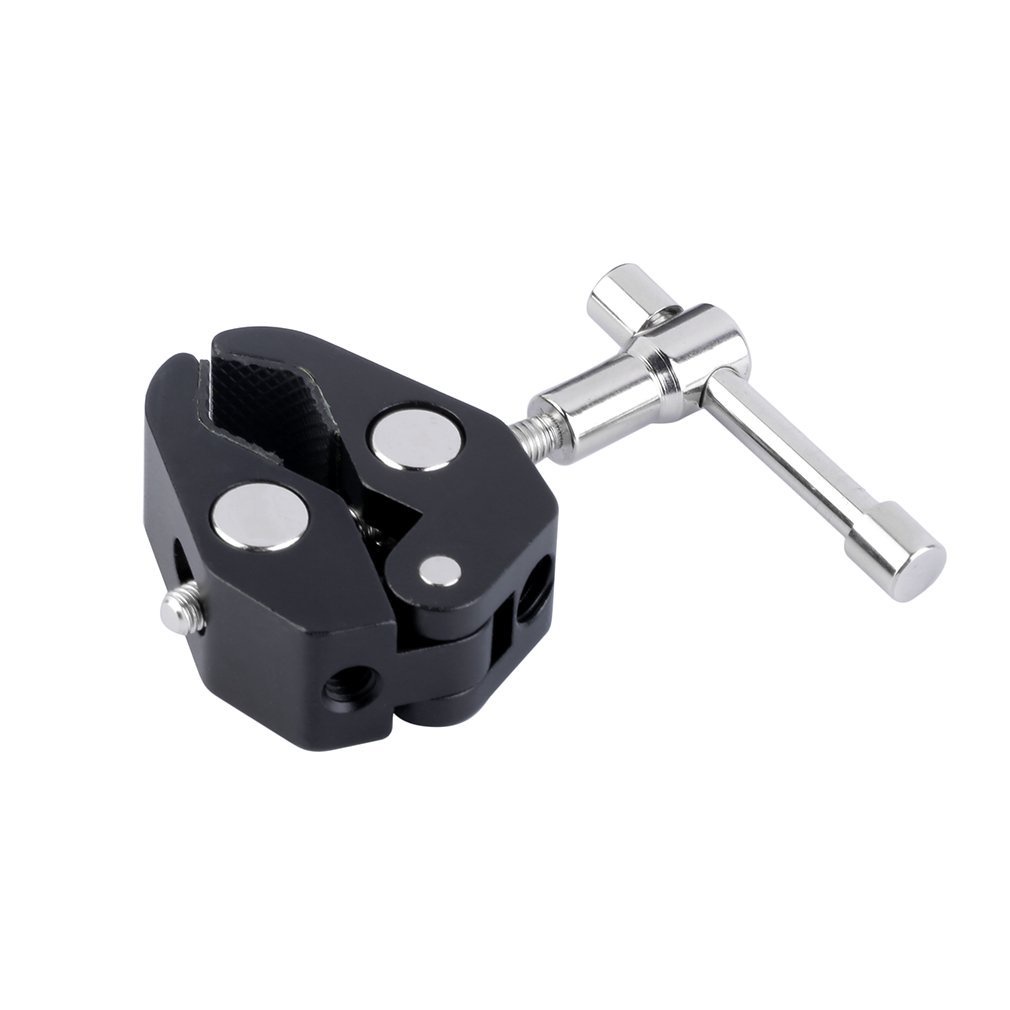 11 Inch Dslr Rig Movie Kit Articulating Arm + Super Clamp Crab Plier Clip For Camcorder Lcd Monitor Led Flash Light [Q/2]