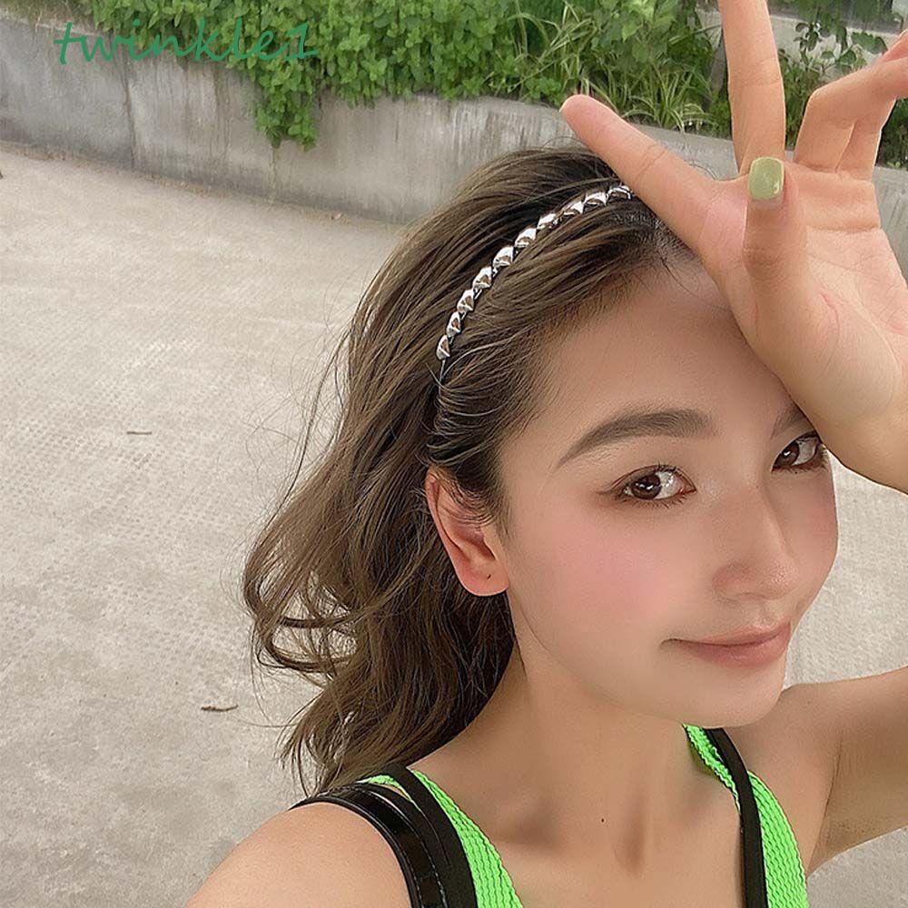 Kẹp Tóc Mỏ Vịt Kim Loại Hình Trái Tim Lấp Lánh Cho Nữ