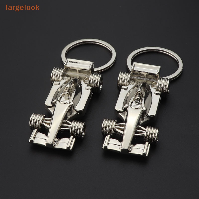 Móc Khóa F1 Màu Sắc Bạc Cá Tính Dành Cho Nam