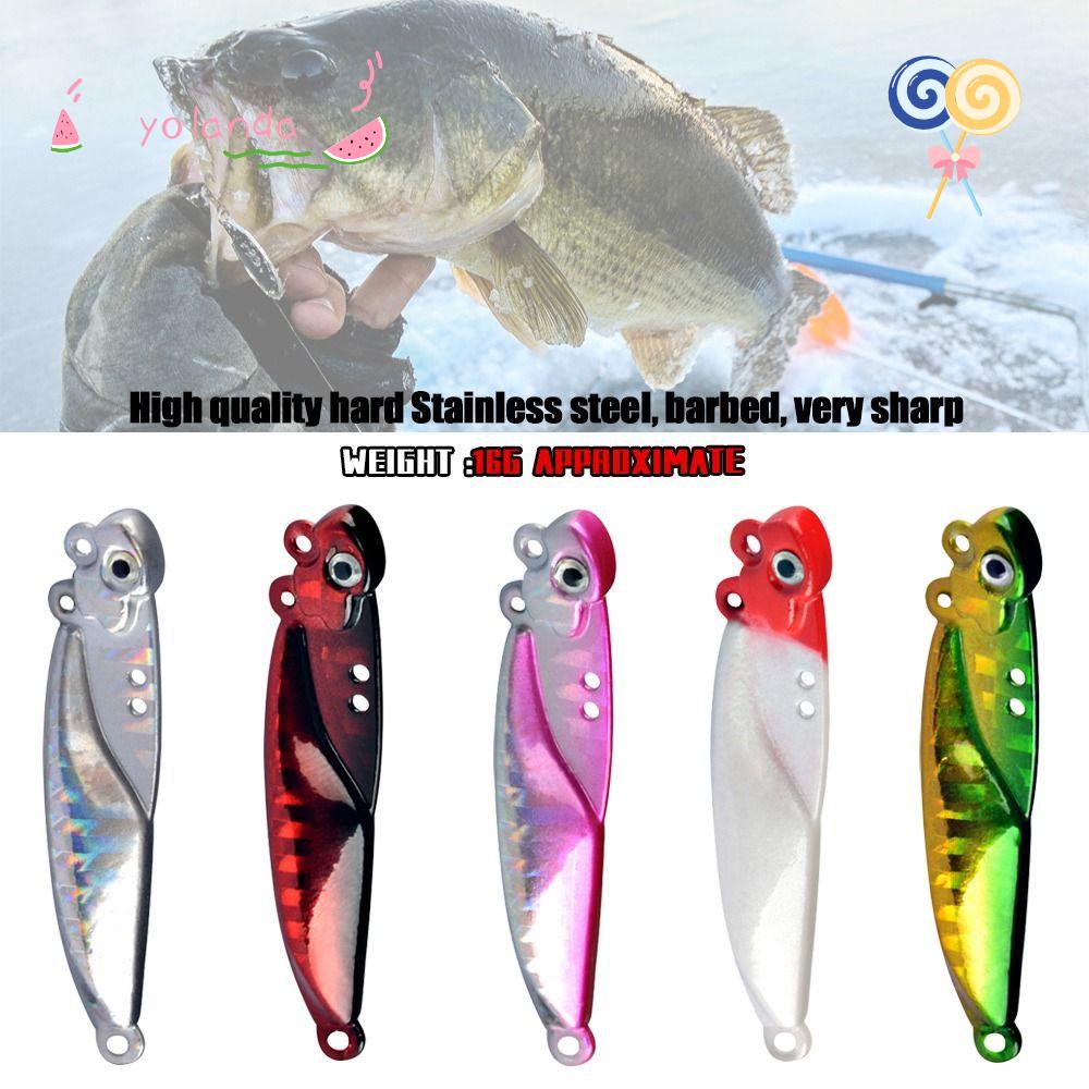 Mồi Câu Cá Giả Bằng Kim Loại 5cm 16g Chất Lượng Cao