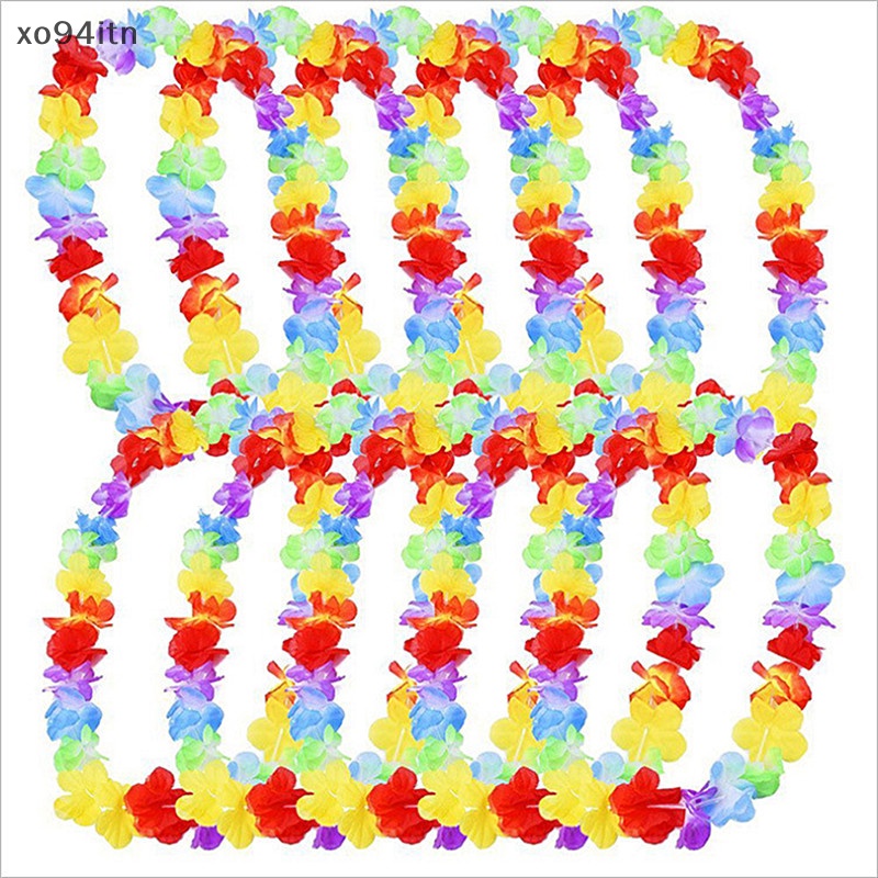 Set 10 Vòng Hoa Hawaii Vui Nhộn