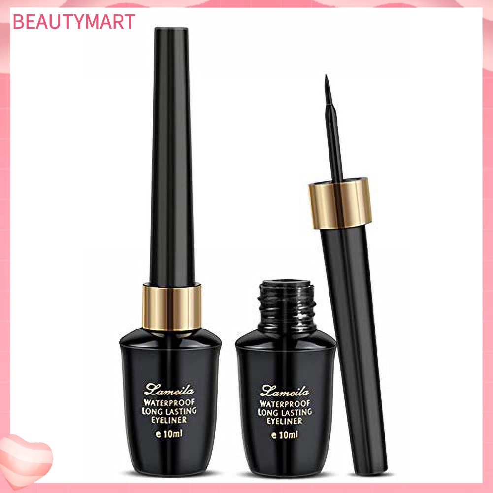 Bút Kẻ Mắt beautymart Màu Đen Dạng Lỏng Nhanh Khô Chống Thấm Nước Lâu Trôi Trang Điểm Làm Đẹp Cho Nữ