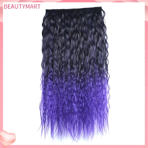 Bộ Tóc Giả Dài 60cm Màu Sắc Gradient Gợi Cảm Cho Nữ