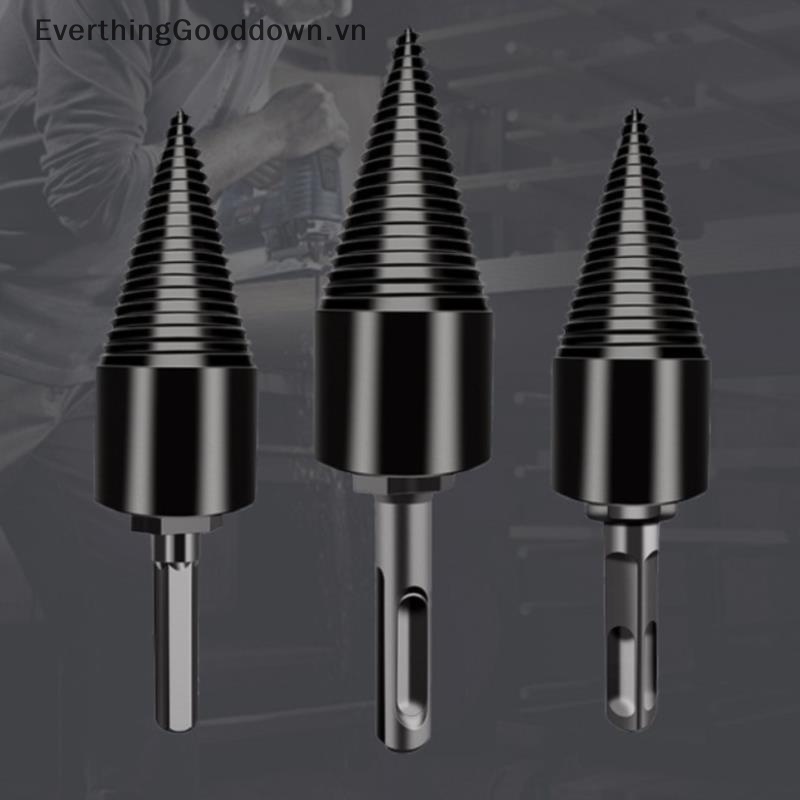 Everthinggooding Mũi Khoan Gỗ Chia Ngăn Hình Nón vn